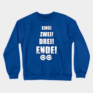 Retro Arcade Game "1, 2, 3, END" Crewneck Sweatshirt